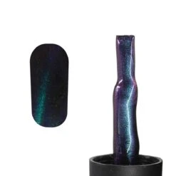 #NIGHTCATEYESERIE - Influence Gellac - Blauwe Gellak - Gellak Blauw UV - Gel Nagellak - Basecoat - Topcoat - Topcoatmat - No Wipe - Startersset - Kado Vrouw - Valentijns Cadeau - Kado Voor Haar - 4 X 10 Ml - Magneet -Modecosmetica Winkel 1200x1200 206