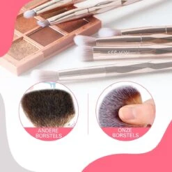 BeauRose Make Up Kwasten Set - Make Up Brush - Oogschaduw - Foundation Kwast - Poeder Kwast - Brush - Make Up - Cosmetica - Kwasten Set – Make Up Tasje - 12 Stuks 17 BeauRose Make Up Kwasten Set - Make Up Brush - Oogschaduw - Foundation Kwast - Poeder Kwast - Brush - Make Up - Cosmetica - Kwasten Set – Make Up Tasje - 12 Stuks -Modecosmetica Winkel 1200x1200 2145