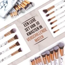 Luxe Make Up Kwasten Set - Make Up Brush - Oogschaduw – Beauty - Foundation Kwast - Poederkwast - Brush - Make Up - Cosmetica - Kwasten Set – Make Up Etui - Make Up Penselen Set – Make Up Set 16 Luxe Make Up Kwasten Set - Make Up Brush - Oogschaduw – Beauty - Foundation Kwast - Poederkwast - Brush - Make Up - Cosmetica - Kwasten Set – Make Up Etui - Make Up Penselen Set – Make Up Set -Modecosmetica Winkel 1200x1200 2189