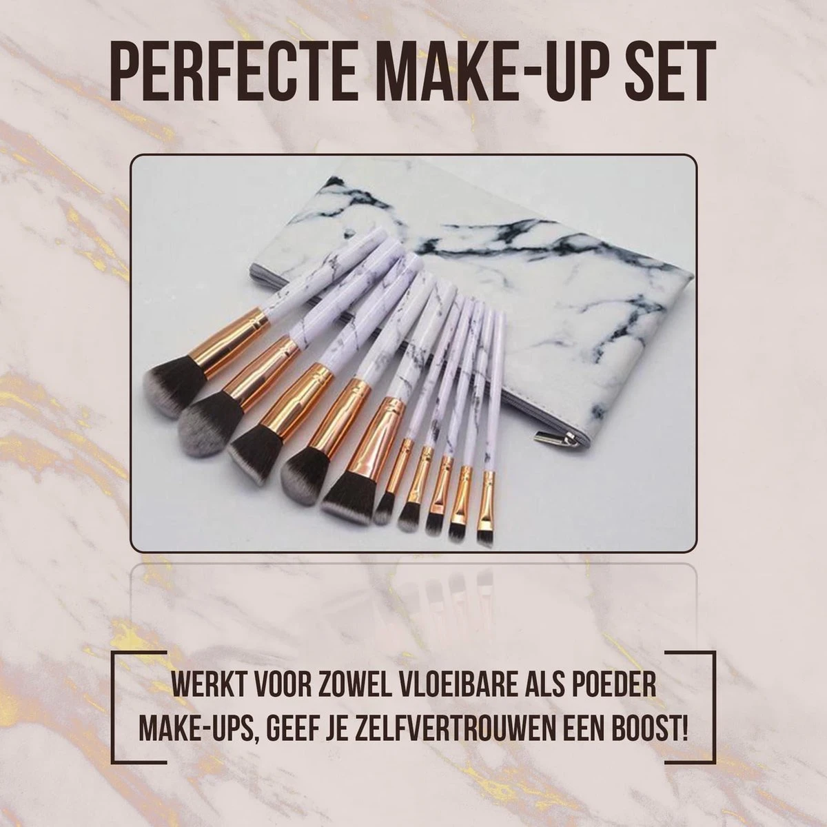 Luxe Make Up Kwasten Set - Make Up Brush - Oogschaduw – Beauty - Foundation Kwast - Poederkwast - Brush - Make Up - Cosmetica - Kwasten Set – Make Up Etui - Make Up Penselen Set – Make Up Set 8 Luxe Make Up Kwasten Set - Make Up Brush - Oogschaduw – Beauty - Foundation Kwast - Poederkwast - Brush - Make Up - Cosmetica - Kwasten Set – Make Up Etui - Make Up Penselen Set – Make Up Set - Image 6