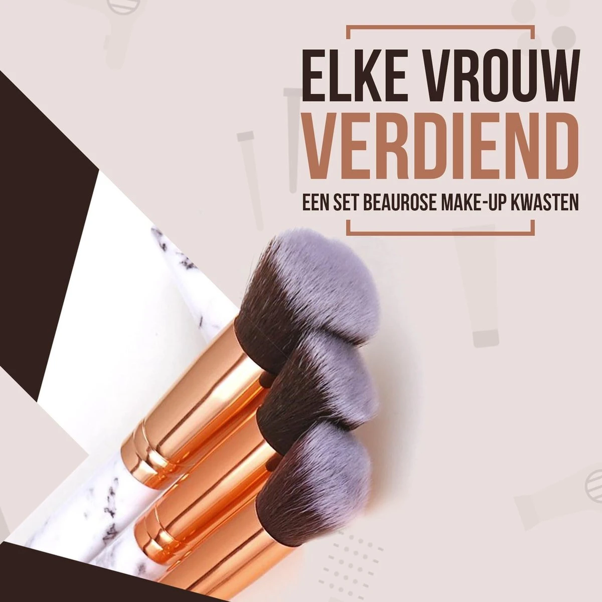 Luxe Make Up Kwasten Set - Make Up Brush - Oogschaduw – Beauty - Foundation Kwast - Poederkwast - Brush - Make Up - Cosmetica - Kwasten Set – Make Up Etui - Make Up Penselen Set – Make Up Set 12 Luxe Make Up Kwasten Set - Make Up Brush - Oogschaduw – Beauty - Foundation Kwast - Poederkwast - Brush - Make Up - Cosmetica - Kwasten Set – Make Up Etui - Make Up Penselen Set – Make Up Set - Image 10