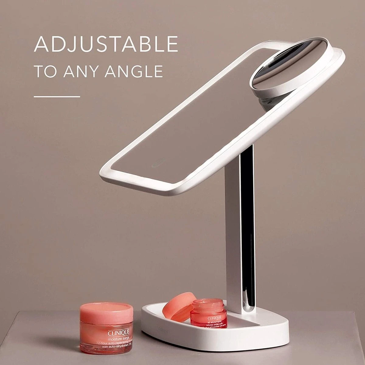 LED Make-up Spiegel Met 3 Lichtinstellingen En 15x Vergrotingsspiegel - Kies Tussen Natuurlijk Daglicht, Zacht Wit Of Neutraal Wit Licht (Aura) 7 LED Make-up Spiegel Met 3 Lichtinstellingen En 15x Vergrotingsspiegel - Kies Tussen Natuurlijk Daglicht, Zacht Wit Of Neutraal Wit Licht (Aura) - Image 5