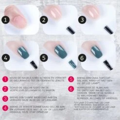 Miss Jules - 6-Delige Gellak Starterspakket - Nagellak - Kleur Paars, Lila & Glitter - Glanzend & Dekkend Resultaat -Modecosmetica Winkel 1200x1200 236