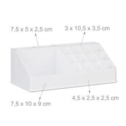 Relaxdays Make-up Organizer Klein - Stapelbaar - Sieradendoosje - Cosmetica - Opbergbox - Wit 33 Relaxdays Make-up Organizer Klein - Stapelbaar - Sieradendoosje - Cosmetica - Opbergbox - Wit -Modecosmetica Winkel 1200x1200 2444
