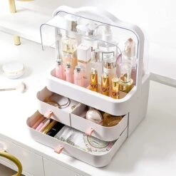 Cosmetics Organizer For Storage / Makeup Organizer - Cosmetic Organizer - Lipstick Holder Organizer