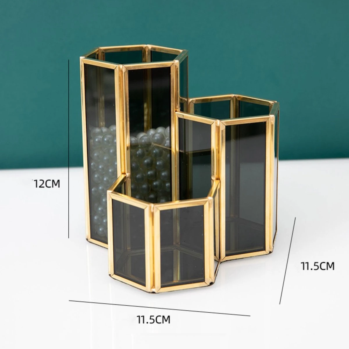 Kwastenhouder Kenza | Make-up Organizer | Kwastenhouder | Cosmetica Opbergdoos | Kwasten Houder | Kwasten Opbergen | Houder Voor Make-up Kwasten | Kwasten Organizer | Brushes Holder | Beautybox | Cosmetica Organizer | Pennenbakje | Houder 4 Kwastenhouder Kenza | Make-up Organizer | Kwastenhouder | Cosmetica Opbergdoos | Kwasten Houder | Kwasten Opbergen | Houder Voor Make-up Kwasten | Kwasten Organizer | Brushes Holder | Beautybox | Cosmetica Organizer | Pennenbakje | Houder - Image 2