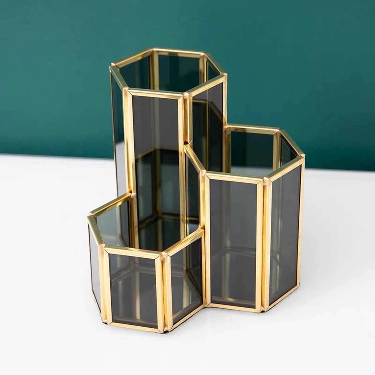 Kwastenhouder Kenza | Make-up Organizer | Kwastenhouder | Cosmetica Opbergdoos | Kwasten Houder | Kwasten Opbergen | Houder Voor Make-up Kwasten | Kwasten Organizer | Brushes Holder | Beautybox | Cosmetica Organizer | Pennenbakje | Houder 6 Kwastenhouder Kenza | Make-up Organizer | Kwastenhouder | Cosmetica Opbergdoos | Kwasten Houder | Kwasten Opbergen | Houder Voor Make-up Kwasten | Kwasten Organizer | Brushes Holder | Beautybox | Cosmetica Organizer | Pennenbakje | Houder - Image 4