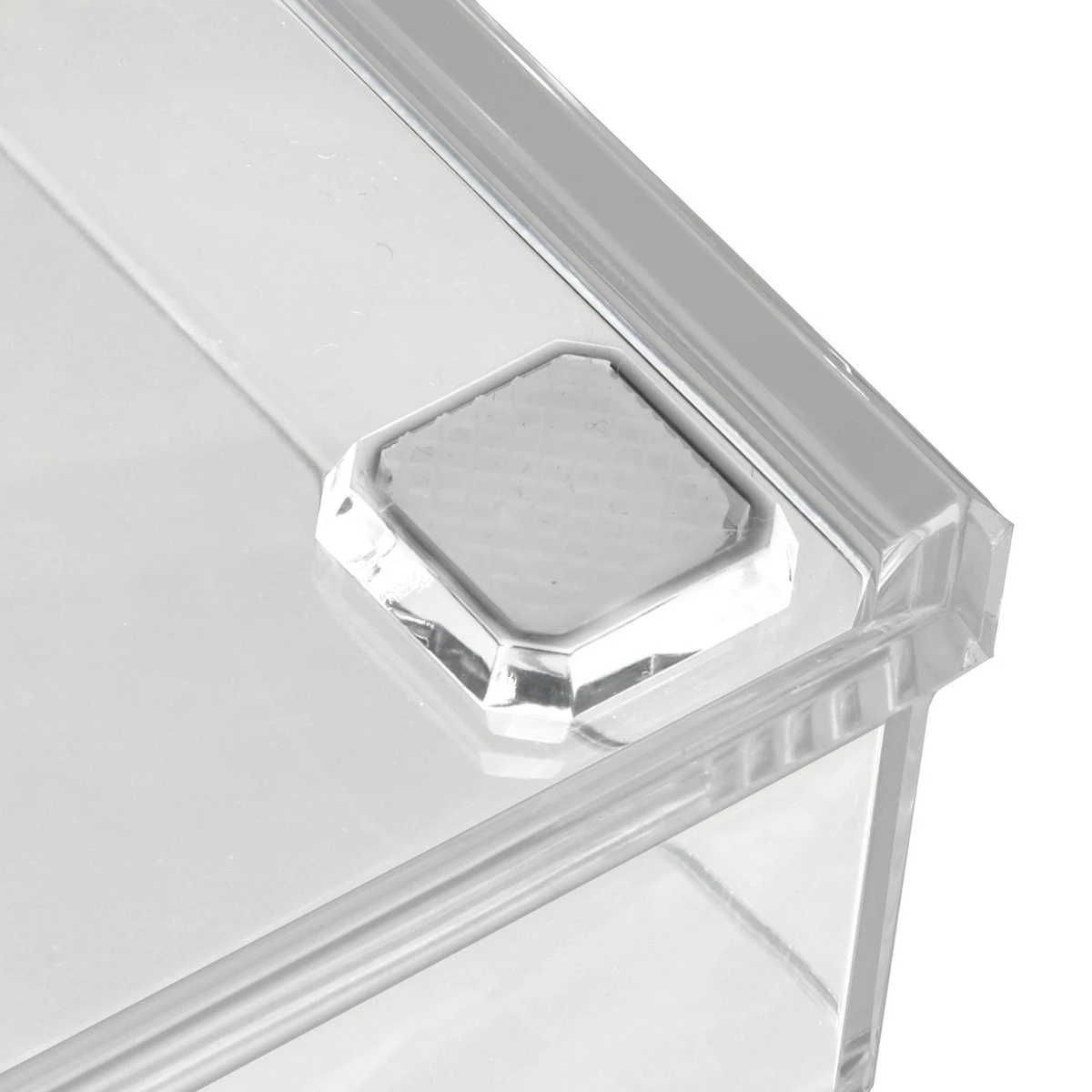 Relaxdays Make-up Organizer Klein - Stapelbaar - Sieradendoosje - Cosmetica - Opbergbox - Doorzichtig 11 Relaxdays Make-up Organizer Klein - Stapelbaar - Sieradendoosje - Cosmetica - Opbergbox - Doorzichtig - Image 9