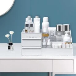 Make-up Organizer - Cosmetica Opbergdoos - Sieraden Bakje - Dames - Wit - Opmaken 14 Make-up Organizer - Cosmetica Opbergdoos - Sieraden Bakje - Dames - Wit - Opmaken -Modecosmetica Winkel 1200x1200 2534