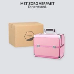 Confibel Cosmetica Koffer - Make Up Koffer Uitklapbaar - 5 Opbergbakken Make-up Koffer - Beautycase/Visagiekoffer /Cosmeticakoffer /Beautycase/ Nagelstylistekoffer - Roze 18 Confibel Cosmetica Koffer - Make Up Koffer Uitklapbaar - 5 Opbergbakken Make-up Koffer - Beautycase/Visagiekoffer /Cosmeticakoffer /Beautycase/ Nagelstylistekoffer - Roze -Modecosmetica Winkel 1200x1200 2551