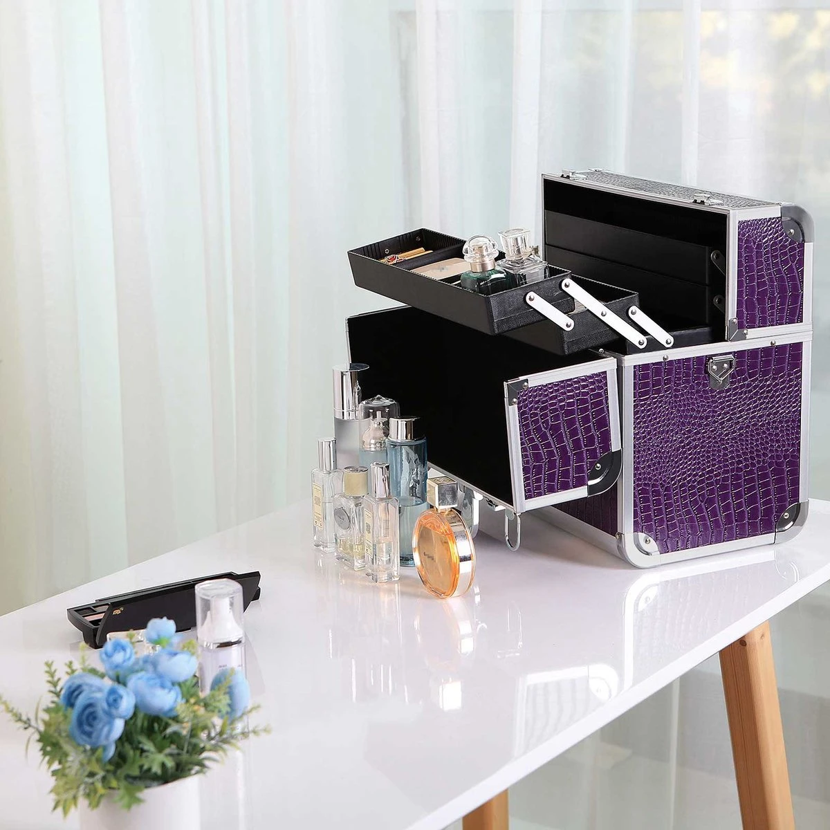 Beauty Koffer Deluxe - Cosmetica Koffer - Nagelstyliste Case - Pedicure - Make-up 6 Beauty Koffer Deluxe - Cosmetica Koffer - Nagelstyliste Case - Pedicure - Make-up - Image 4