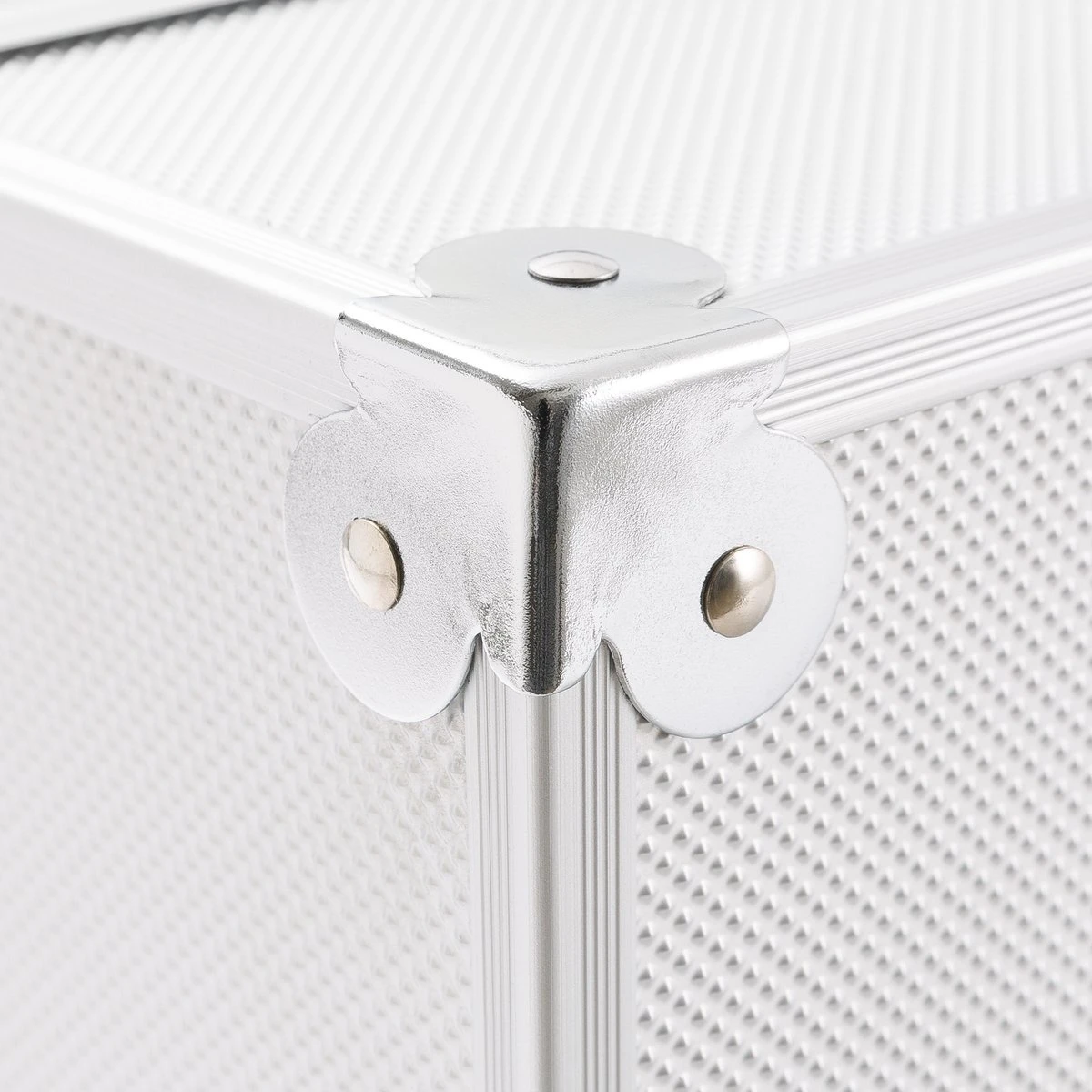 AREBOS Cosmetica Koffer - Beauty Case - Cosmetica Trolley - 15 L - Zilber 6 AREBOS Cosmetica Koffer - Beauty Case - Cosmetica Trolley - 15 L - Zilber - Image 4