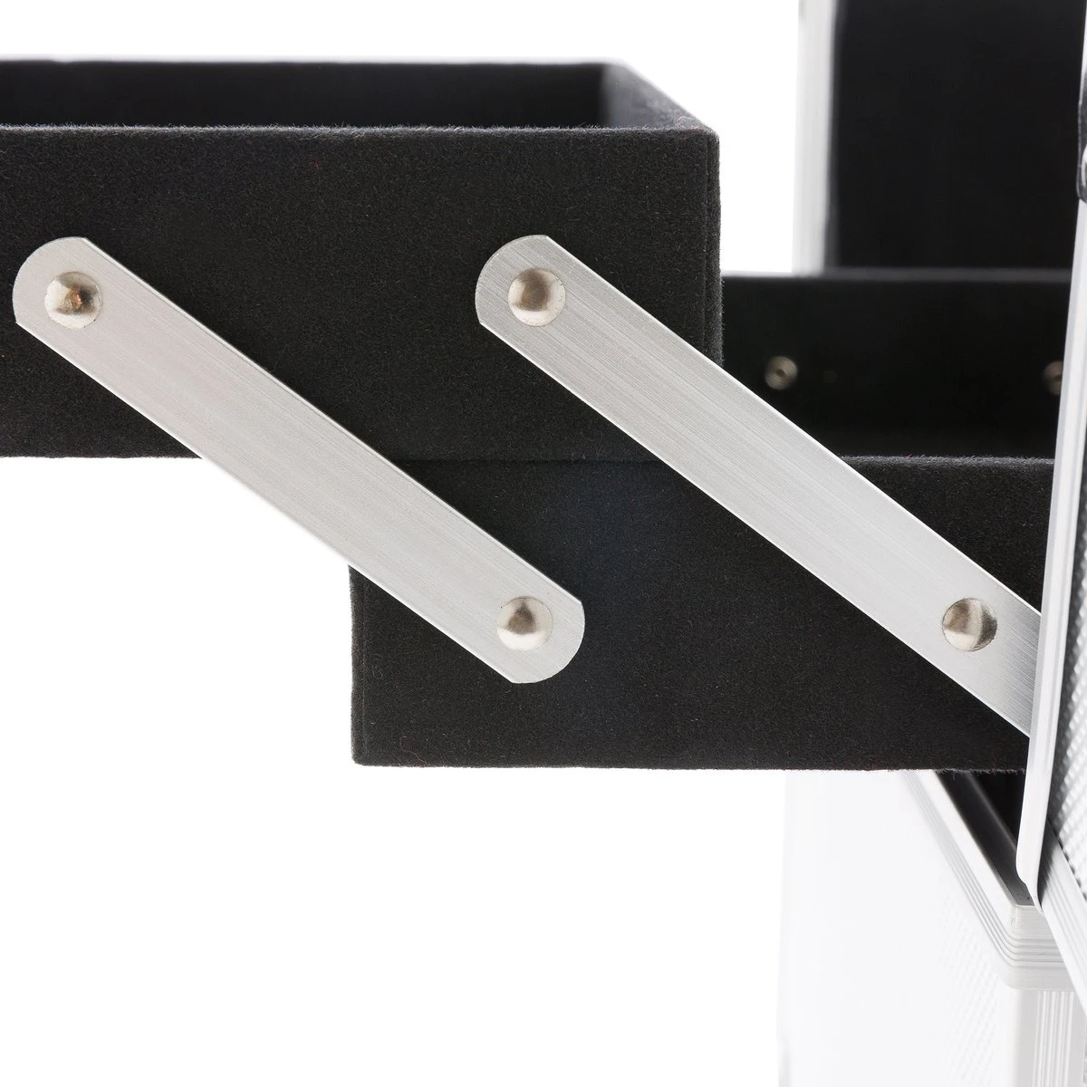 AREBOS Cosmetica Koffer - Beauty Case - Cosmetica Trolley - 15 L - Zilber 13 AREBOS Cosmetica Koffer - Beauty Case - Cosmetica Trolley - 15 L - Zilber - Image 11