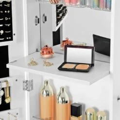 Nancy's Make-up Organizer – Sieraden & Spiegelkast – Spiegelkast, Deur & Wandhouder Met Binnenspiegel – Make-up Opbergen 19 Nancy's Make-up Organizer – Sieraden & Spiegelkast – Spiegelkast, Deur & Wandhouder Met Binnenspiegel – Make-up Opbergen -Modecosmetica Winkel 1200x1200 2595