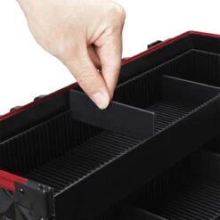 Make-upkoffer, Kapperskoffer, Cosmeticakoffer, Lege Nagelkoffer, Multikoffer, Afsluitbaar Voor Nageldesign/massageolie/fotoapparatuur, 34,7 X 22,2 X 25 Cm , Volledig Zwart HM-YAHEE-411233 13 Make-upkoffer, Kapperskoffer, Cosmeticakoffer, Lege Nagelkoffer, Multikoffer, Afsluitbaar Voor Nageldesign/massageolie/fotoapparatuur, 34,7 X 22,2 X 25 Cm , Volledig Zwart HM-YAHEE-411233 -Modecosmetica Winkel 1200x1200 2596