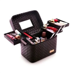 Confibel Make Up Koffer - Uitklapbaar - 5 Opbergbakken - Met Spiegel - Zwart 32 Confibel Make Up Koffer - Uitklapbaar - 5 Opbergbakken - Met Spiegel - Zwart -Modecosmetica Winkel 1200x1200 2611