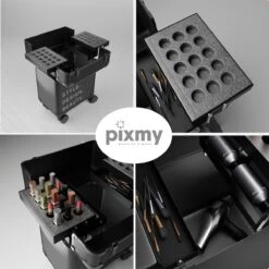 PIXMY® - MT130-S - Make Up Koffer - Cosmetica Koffer - DESIGN -Modecosmetica Winkel 1200x1200 2631