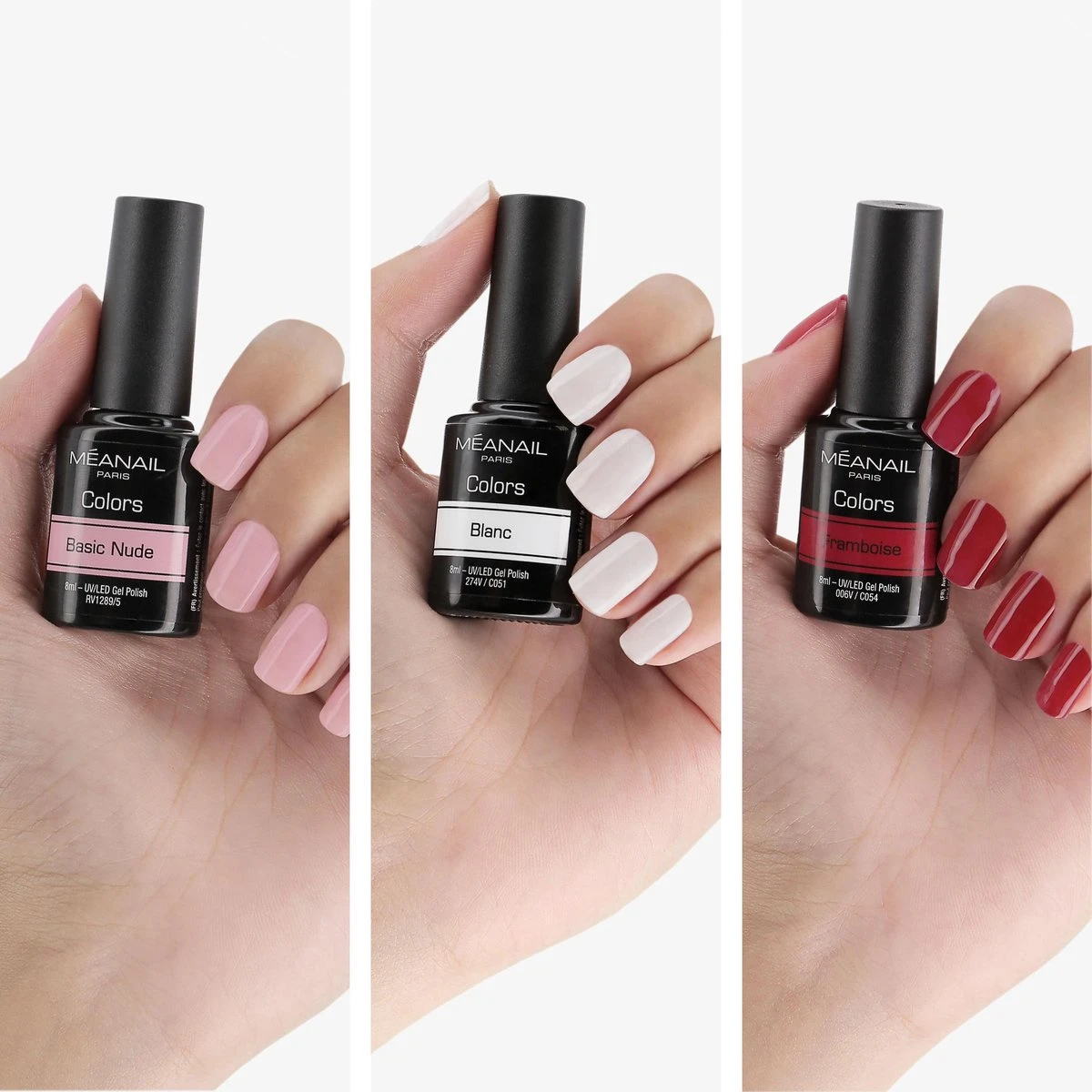 Gellak - MEANAIL® KIT Deluxe - Led Lamp 48 Watt - 3 Kleuren Gelnagellak 6 Gellak - MEANAIL® KIT Deluxe - Led Lamp 48 Watt - 3 Kleuren Gelnagellak - Image 4