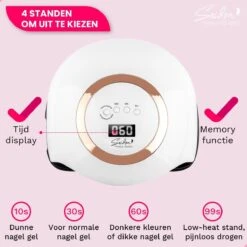 Seidon© Nageldroger 168W - LED Lamp Nagels - Gellak Lamp - UV Lamp Gelnagels -Modecosmetica Winkel 1200x1200 338