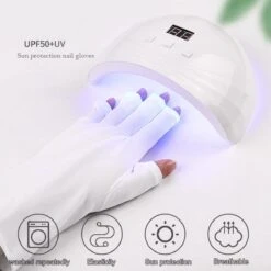 Anti | UV | Stralings Beschermings | Handschoenen | UV Lamp | UV Handschoenen| Nageldrogerlamp | Manucure | Gel Nagels