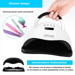 Nageldroger - Nageldrogers - 80 Watt UV LED Lamp Nagels - 45 Leds - Nagellak Droger - UV LED Lamp - Nagellamp - Nail Dryer - Nageldroger Voor Gel Nagellak - Gewone Nagellak - Wit 19 Nageldroger - Nageldrogers - 80 Watt UV LED Lamp Nagels - 45 Leds - Nagellak Droger - UV LED Lamp - Nagellamp - Nail Dryer - Nageldroger Voor Gel Nagellak - Gewone Nagellak - Wit -Modecosmetica Winkel 1200x1200 345