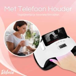 Rebela | Nageldroger | Gelnagels | GEL UV LED Nail Lamp 168w | UV Lamp Gelnagels | Led Nagellamp | Nageldroger | Wit 19 Rebela | Nageldroger | Gelnagels | GEL UV LED Nail Lamp 168w | UV Lamp Gelnagels | Led Nagellamp | Nageldroger | Wit -Modecosmetica Winkel 1200x1200 357