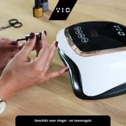 VIO V1 Nageldroger Voor Gellak Met 2M Lang Snoer - Manicure En Pedicure - Krachtige 168 Watt UV Lampen - Nagelstudio -Modecosmetica Winkel 1200x1200 394
