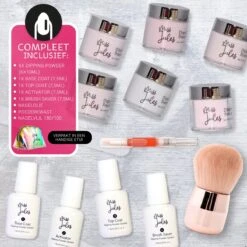 Miss Jules® Complete Set - Dipping Powder Starters Kit - 6 Kleuren Roze - Acryl Nagels Starterspakket 13 Miss Jules® Complete Set - Dipping Powder Starters Kit - 6 Kleuren Roze - Acryl Nagels Starterspakket -Modecosmetica Winkel 1200x1200 467