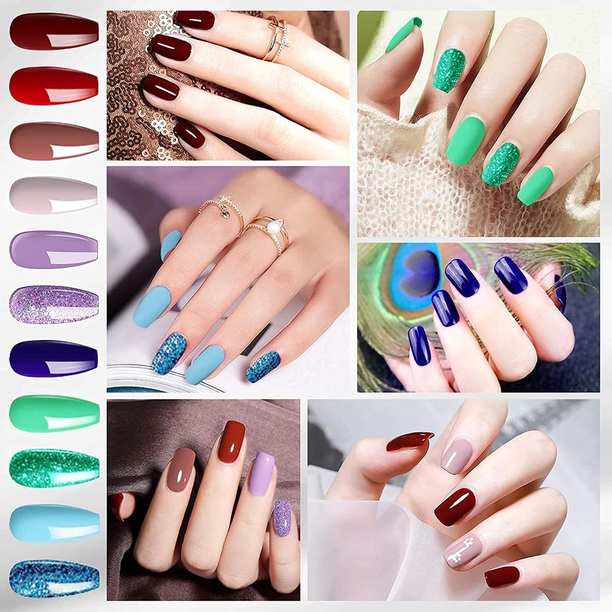 Merkloos Polygel Set - 20 Kleuren - UV Nagels Set - Polygel Starter Set - Helder Rood Naakt - Nagelverlenging Gel Kit - Voor DIY Salon Art Nagels 7 Merkloos Polygel Set - 20 Kleuren - UV Nagels Set - Polygel Starter Set - Helder Rood Naakt - Nagelverlenging Gel Kit - Voor DIY Salon Art Nagels - Image 5