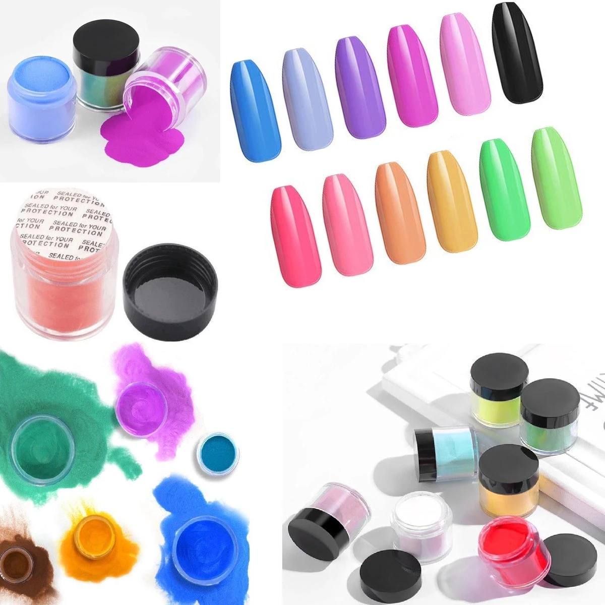 Royala | 18-Delige Acryl Poeder Set | Totaal 108 Gram Aan Poeders | Acryl Nagels | Starter Set Voor Nail Art| 18 Kleuren | Nail Art 8 Royala | 18-Delige Acryl Poeder Set | Totaal 108 Gram Aan Poeders | Acryl Nagels | Starter Set Voor Nail Art| 18 Kleuren | Nail Art - Image 6
