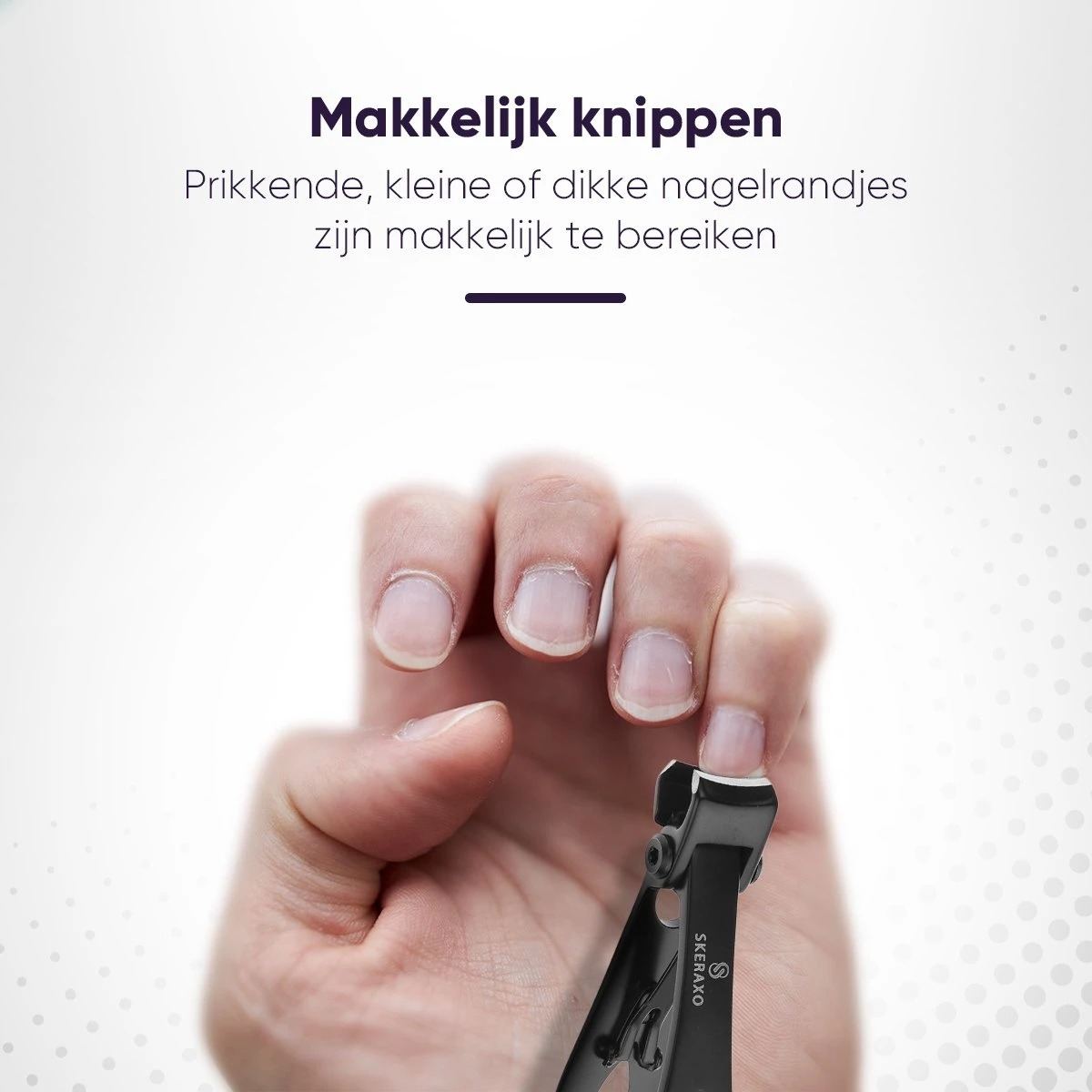 Skeraxo Nagelknipper Tegen Kalknagels – Nagelset Met Nagelvijl – Nageltang - Teennagelknipper 7 Skeraxo Nagelknipper Tegen Kalknagels – Nagelset Met Nagelvijl – Nageltang - Teennagelknipper - Image 5