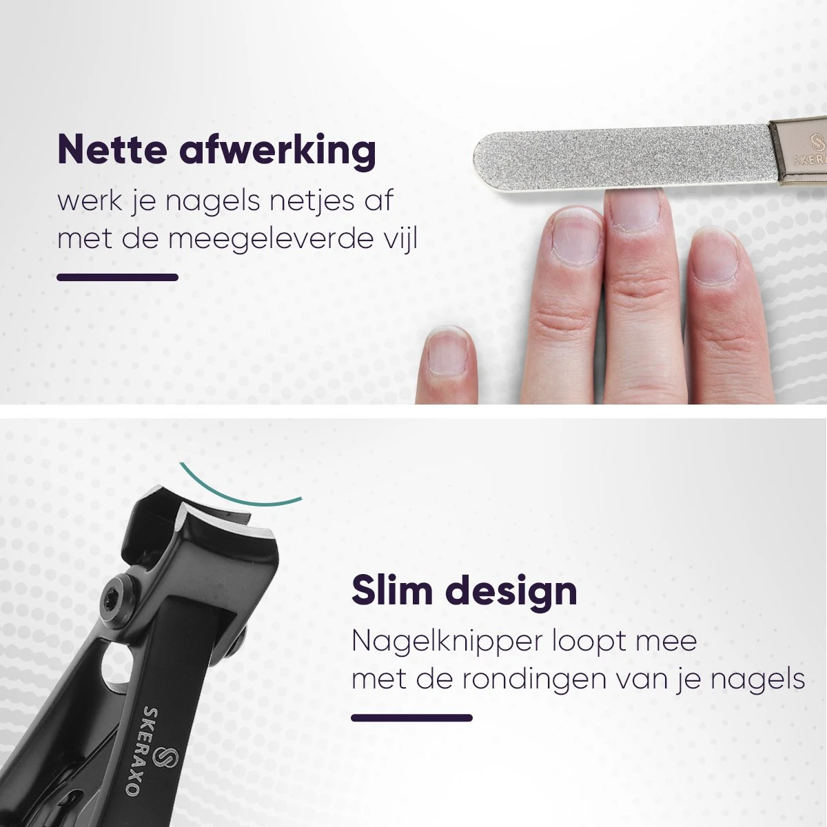 Skeraxo Nagelknipper Tegen Kalknagels – Nagelset Met Nagelvijl – Nageltang - Teennagelknipper 8 Skeraxo Nagelknipper Tegen Kalknagels – Nagelset Met Nagelvijl – Nageltang - Teennagelknipper - Image 6
