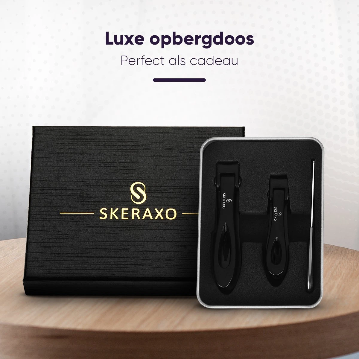 Skeraxo Nagelknipper Tegen Kalknagels – Nagelset Met Nagelvijl – Nageltang - Teennagelknipper 10 Skeraxo Nagelknipper Tegen Kalknagels – Nagelset Met Nagelvijl – Nageltang - Teennagelknipper - Image 8