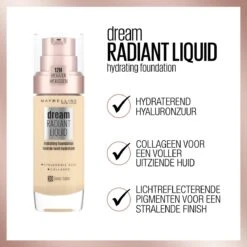 Maybelline Dream Radiant Liquid - 054 Toffee - Foundation Geschikt Voor De Droge Huid Met Hyaluronzuur - 30 Ml 23 Maybelline Dream Radiant Liquid - 054 Toffee - Foundation Geschikt Voor De Droge Huid Met Hyaluronzuur - 30 Ml -Modecosmetica Winkel 1200x1200 659