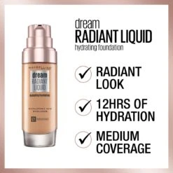 Maybelline Dream Radiant Liquid - 054 Toffee - Foundation Geschikt Voor De Droge Huid Met Hyaluronzuur - 30 Ml 35 Maybelline Dream Radiant Liquid - 054 Toffee - Foundation Geschikt Voor De Droge Huid Met Hyaluronzuur - 30 Ml -Modecosmetica Winkel 1200x1200 668