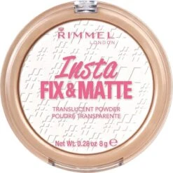 Rimmel London Insta Fix & Matte Make-uppoeder - 01 Clear 32 Rimmel London Insta Fix & Matte Make-uppoeder - 01 Clear -Modecosmetica Winkel 1200x1200 905