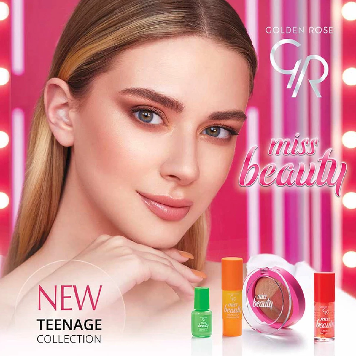 Golden Rose MISS BEAUTY GLOW STICK BLUSHER NO:01 PEACH FLASH Handige Blush Stick Met Een Zachte Kleur 4 Golden Rose MISS BEAUTY GLOW STICK BLUSHER NO:01 PEACH FLASH Handige Blush Stick Met Een Zachte Kleur - Image 2