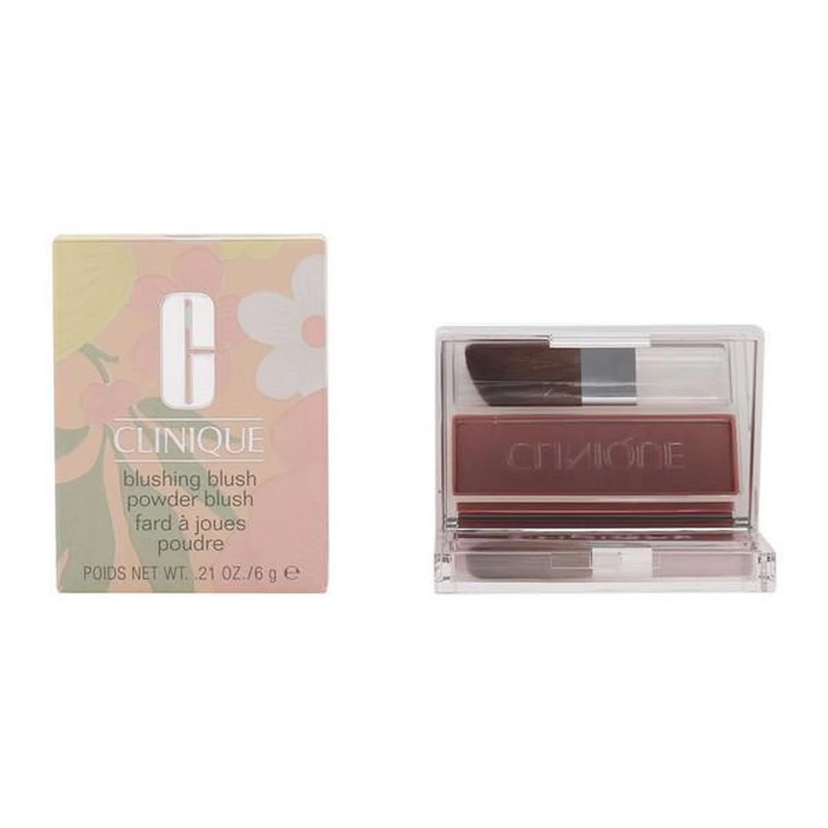 Clinique Blushing Blush Powder Blush - 102 Innocent Peach 5 Clinique Blushing Blush Powder Blush - 102 Innocent Peach - Image 3