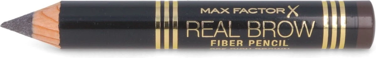 Max Factor Real Brow Eyebrow Pencil Wenkbrauwpotlood - 005 Rich Brown 3 Max Factor Real Brow Eyebrow Pencil Wenkbrauwpotlood - 005 Rich Brown