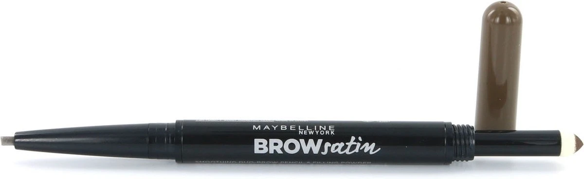 Maybelline Brow Satin Duo - 02 Medium Brown - Bruin - Wenkbrauwpotlood En Poeder 7 Maybelline Brow Satin Duo - 02 Medium Brown - Bruin - Wenkbrauwpotlood En Poeder - Image 5