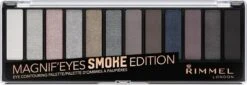 Rimmel London MagnifEyes Oogschaduw Palette - 003 Smokey 19 Rimmel London MagnifEyes Oogschaduw Palette - 003 Smokey -Modecosmetica Winkel 1200x414