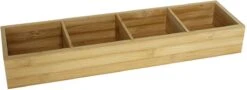 Gerim - Make-up Sorteer Organizer 4-vaks Bakje 44 X 10 X 6 Cm Bamboe 7 Gerim - Make-up Sorteer Organizer 4-vaks Bakje 44 X 10 X 6 Cm Bamboe -Modecosmetica Winkel 1200x438