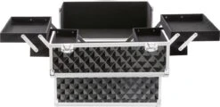 AREBOS Cosmeticakoffer Beauty Case Multikoffer 15 L Zwart 19 AREBOS Cosmeticakoffer Beauty Case Multikoffer 15 L Zwart -Modecosmetica Winkel 1200x585 1