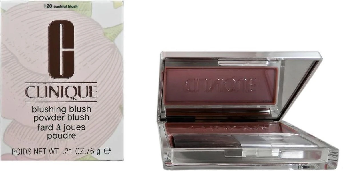 Clinique Blushing Blush Powder Blush - 120 Bashful Blush 3 Clinique Blushing Blush Powder Blush - 120 Bashful Blush