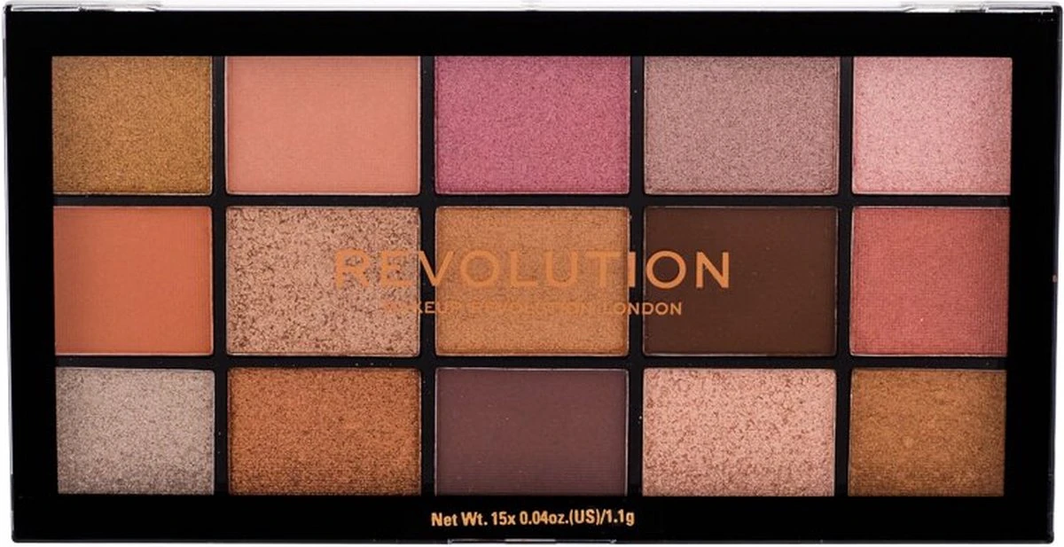 Makeup Revolution Re-loaded Palette - Fundamental - Oogschaduw Palette - 15 Kleuren 5 Makeup Revolution Re-loaded Palette - Fundamental - Oogschaduw Palette - 15 Kleuren - Image 3