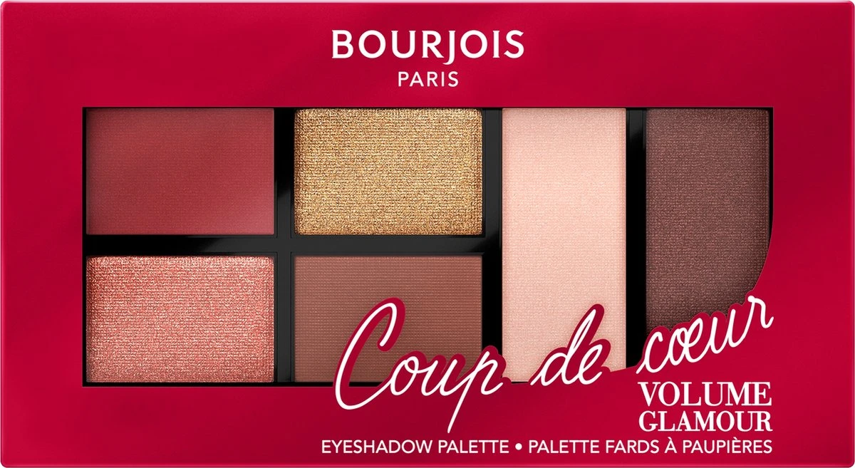Bourjois Volume Glamour Coup De Coeur Oogschaduw Palette - 01 Intense Look 3 Bourjois Volume Glamour Coup De Coeur Oogschaduw Palette - 01 Intense Look