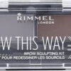 Rimmel London Brow This Way Brow Sculpting Kit - 003 Dark Brown -Modecosmetica Winkel 1200x697 1