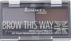 Rimmel London Brow This Way Brow Sculpting Kit - 003 Dark Brown