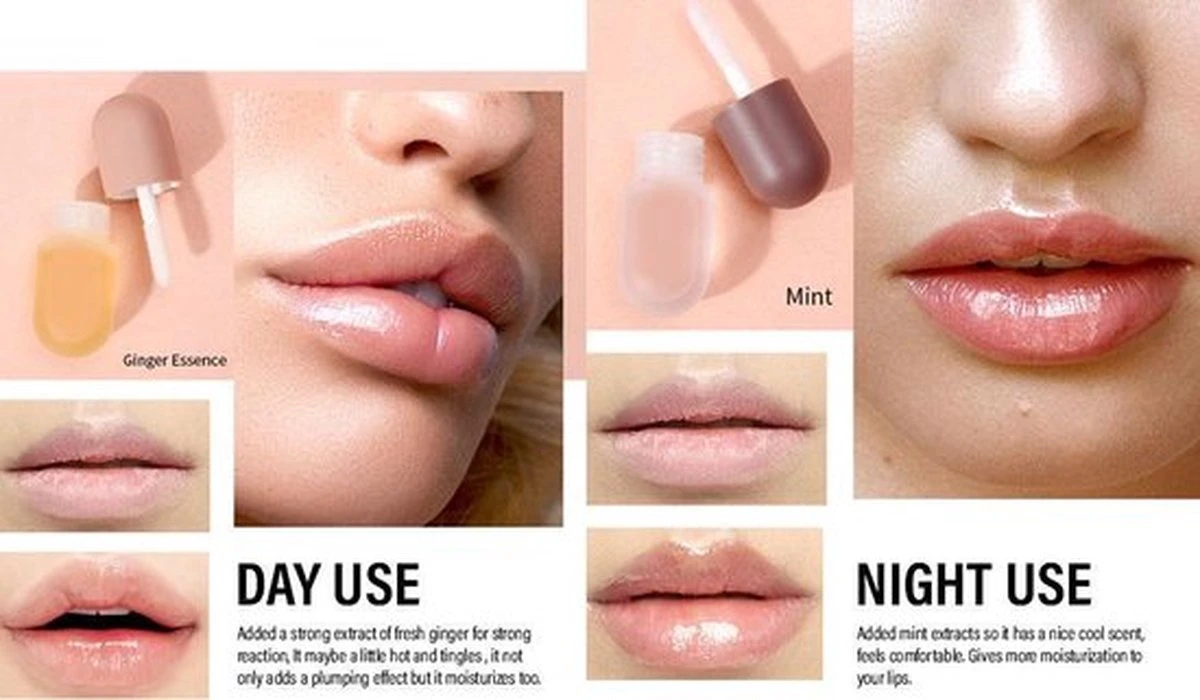 2 Stuks DAG En Nacht Lip Plumpers | Natuurlijke Lip Plumpers | 50% Vollere Lippen In 2 Min | Lip Filler | Lipgloss | Lip Maximizer | Cadeautip | In Een Schattige Cadeauverpakking! 12 2 Stuks DAG En Nacht Lip Plumpers | Natuurlijke Lip Plumpers | 50% Vollere Lippen In 2 Min | Lip Filler | Lipgloss | Lip Maximizer | Cadeautip | In Een Schattige Cadeauverpakking! - Image 10