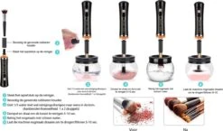 MaMo Subliem - Elektrische Make Up Kwasten Reiniger - Cadeau Tip - Brush Cleaner - Make-up Borstel Reiniger - Make Up Kwasten Reiniger - Wassen - Föhnen - Hygiëne - Make-up Kwastenreiniger -Modecosmetica Winkel 1200x704 6